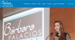 Desktop Screenshot of barbarapalacios.com